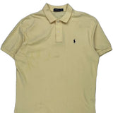 Polo By Ralph Lauren Polo Shirt - XL Yellow Cotton