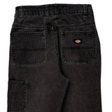 Dickies Carpenter Trousers - 29W UK 10 Black Cotton