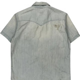Levis Denim Shirt - Medium Light Wash Cotton