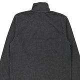 Armani Exchange Zip Up - Medium Grey Cotton Blend