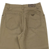 Age 13 Giorgio Armani Jeans - 26W 31L Brown Cotton
