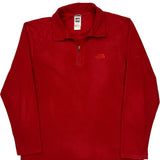 The North Face Fleece - XL Red Polyester