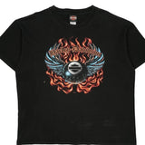 Las Vegas Harley Davidson Graphic T-Shirt - XL Black Cotton