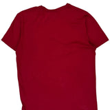 Lacoste T-Shirt - Large Red Cotton