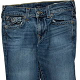 True Religion Slim Fit Jeans - 31W 26L Blue Cotton