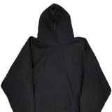 Made In USA Majestic College Hoodie - Large Black Cotton