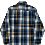 Lee Checked Shirt - Large Blue Cotton
