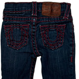 Age 3 True Religion Contrast Stitch Jeans - 3XS Dark Wash Denim
