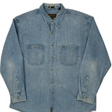 Weathergear Timberland Denim Shirt - XL Light Wash Cotton