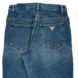 Made In USa Guess Jeans - 30W UK 10 Blue Cotton