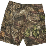 Faded Glory Camo Cargo Shorts - 38W 10L Camo Cotton