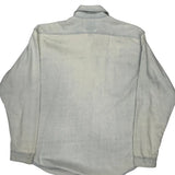 Harley Davidson Denim Shirt - Large Light Wash Cotton