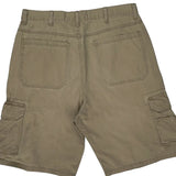 Wrangler Cargo Shorts - 36W 11L Khaki Cotton