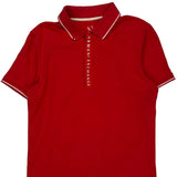 Armani Exchange Polo Shirt - Small Red Cotton