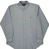Ralph Lauren Shirt - Large Gray Cotton