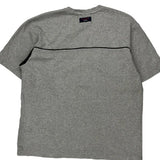 77 Tommy Jeans V-Neck T-Shirt - Medium Grey Cotton
