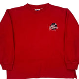 San Diego Planet Hollywood Graphic Sweatshirt - XL Red Cotton