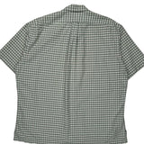 Caldwell Ralph Lauren Checked Short Sleeve Shirt - XL Green Cotton