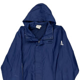 Adidas Jacket - Small Blue Nylon
