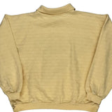 Unbranded Collared Sweatshirt - 2XL Yellow Cotton