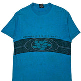 Unbranded Graphic T-Shirt - XL Blue Cotton