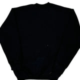 Gildan Graphic Sweatshirt - Medium Black Cotton Blend