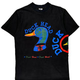 Duck Head Single Stitch T-Shirt - XL Black Cotton