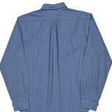 Ralph Lauren Checked Shirt - Large Blue Cotton