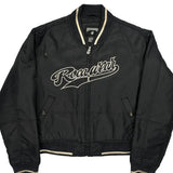 Rocawear Spellout Bomber Jacket - XL Black Nylon