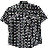 Natural Issue Short Sleeve Shirt - Large Blue Cotton