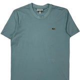 Lacoste T-Shirt - Large Blue Cotton