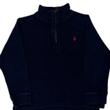 Polo By Ralph Lauren 1/4 Zip - XS Navy Cotton