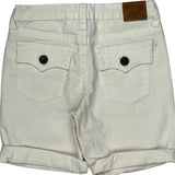 Age 10 True Religion Denim Shorts - Medium White Cotton