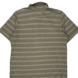 Oakley Striped Polo Shirt - XL White Cotton