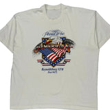 Reynoldsburg Vfw Post 9473 Anvil Graphic T-Shirt - XL Multicoloured Cotton
