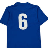 Age 12 Union Soccer League Nike Football Shirt - Medium Blue Polyester