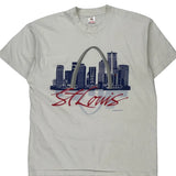 Fruit Of The Loom Graphic T-Shirt - XL White Cotton