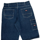 Dickies Denim Shorts - 33W 11L Blue Cotton