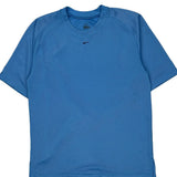 Nike T-Shirt - Medium Blue Polyester