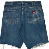 Dickies Denim Shorts - 36W 11L Blue Cotton
