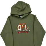 Age 8 Disney Hoodie - Medium Green Cotton