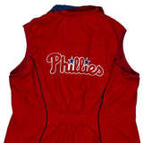 Philadelphia Phillies Carl Banks Mlb Gilet - Large Red Polyester