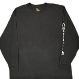 Carhartt Long Sleeve T-Shirt - 2XL Black Cotton
