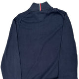 Tommy Hilfiger 1/4 Zip - XL Navy Cotton