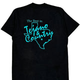 Made In USA Single Stitch Tejano & Country Screen Stars Graphic T-Shirt - Large Black Cotton Blend