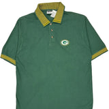 Green Bay Packers The Edge Nfl Polo Shirt - XL Green Cotton