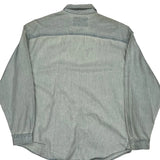 Levis Denim Shirt - Large Light Wash Cotton