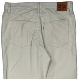 Levis Baggy Cord Trousers - 36″ Waist Cream Cotton