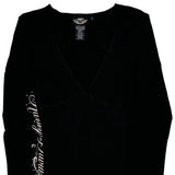 Motorcycle Harley Davidson Long Sleeve T-Shirt - Small Black Cotton