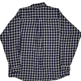 Patagonia Checked Flannel Shirt - XL Blue Cotton